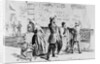Painting of Italians Writing "Viva Verdi" on a Wall by Anonymous