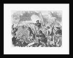 Giuseppe Garibaldi Fighting with His Troops by Anonymous