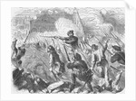 Giuseppe Garibaldi Fighting with His Troops by Anonymous
