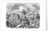 Giuseppe Garibaldi Fighting with His Troops by Anonymous