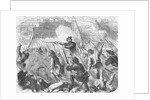 Giuseppe Garibaldi Fighting with His Troops by Anonymous