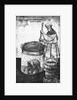 Ancient Beer Maker Stirring Mixture by Anonymous