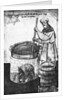 Ancient Beer Maker Stirring Mixture by Anonymous