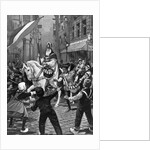 Dutch Santa Claus Distributing Gift by Anonymous
