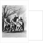 Fire Engine Under Full Steam by Anonymous