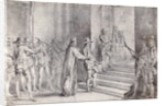 King Charles I Being Escorted by Soldiers to His Execution by Anonymous
