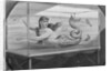 Mermaid Swimming in Tank by Anonymous