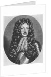 Print Depicting Charles II, King of England by Anonymous