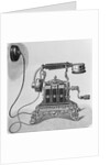 Victorian Style Telephone by Anonymous
