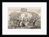 Print Depicting English and Spanish Fleets Fighting near the Isle of Wight by Anonymous