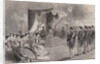 Print Depicting Emperor Mutsuhito Promulgating the New Constitution by Anonymous