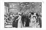 Life in Front of the Cafe de la Pais in Paris. by Anonymous