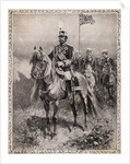 Portrait of Emperor Mutsuhito on Horseback by Anonymous