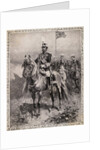 Portrait of Emperor Mutsuhito on Horseback by Anonymous