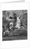 Illustration Showing Saint Georges Slaying Dragon to Protect Damsel by Anonymous