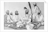 Drawing of Rajah Jawaher Singh and Assistants by Anonymous