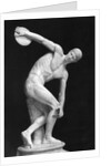 Roman Sculpture of The Discus Thrower by Anonymous