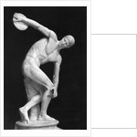 Roman Sculpture of The Discus Thrower by Anonymous