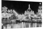 Luna Park at Coney Island Illuminated at Night by Anonymous
