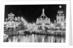 Luna Park at Coney Island Illuminated at Night by Anonymous