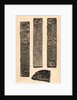Portraits of Juryman's Tickets by Anonymous