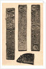 Portraits of Juryman's Tickets by Anonymous