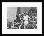 Painting of Barabbas with the Crowd by Anonymous