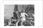 Painting of Barabbas with the Crowd by Anonymous