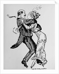 Illustration Of Couple Dancing by Anonymous