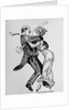 Illustration Of Couple Dancing by Anonymous