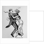 Illustration Of Couple Dancing by Anonymous