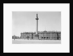 Winter Palace and Alexander Column in Leningrad by Anonymous