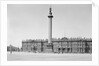Winter Palace and Alexander Column in Leningrad by Anonymous