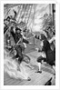 Illustration of Blackbeard and Maynard Dueling by Anonymous
