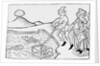 Woodcut of Alexander the Great in a Diving Bell by Anonymous