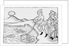 Woodcut of Alexander the Great in a Diving Bell by Anonymous