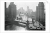 Opened Bridge over River by Anonymous
