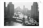 Opened Bridge over River by Anonymous