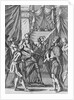 Illustration of Pizarro Imprisoning Inca King by Anonymous