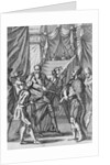 Illustration of Pizarro Imprisoning Inca King by Anonymous