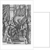 Illustration of Pizarro Imprisoning Inca King by Anonymous