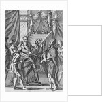 Illustration of Pizarro Imprisoning Inca King by Anonymous