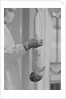 Doctor Holds New Born Baby by his Feet by Anonymous