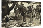 Santa Anna Being Presented to Sam Houston by Anonymous