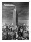 Dirigible Docked at Empire State Building by Anonymous