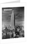 Dirigible Docked at Empire State Building by Anonymous