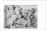 Alexander Sarcophagus During Battle by Anonymous