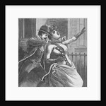 Man Choking Woman by Anonymous