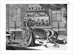 Nostradamus in Magic Circle by Anonymous