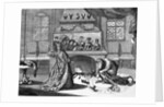 Nostradamus in Magic Circle by Anonymous